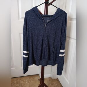 American Eagle Soft & Sexy Plush Lightweight Zip Up Hoodie